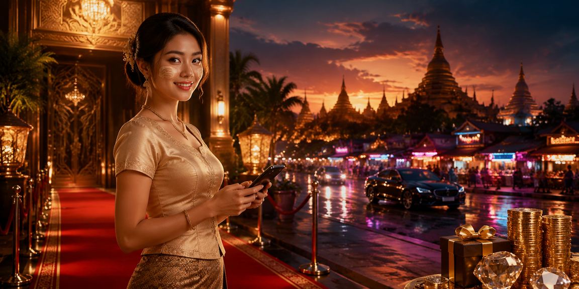 မြန်မာဖုန်းများမှ 2in1 ကာစီနို သုံးနေသောပုံ